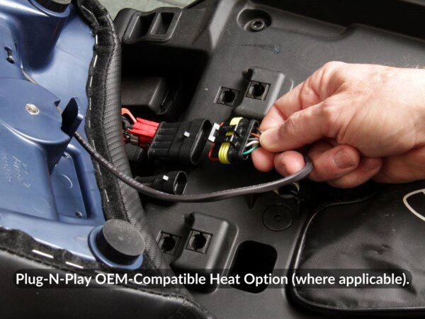 Plug-N-Play OEM-Compatible Heat for the Ducati Multistrada V4.